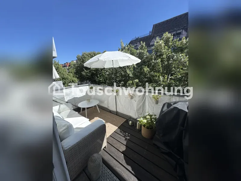 Tauschwohnung: Tausche meine gemütliche Wohnung mit großem Südbalkon — photo 1